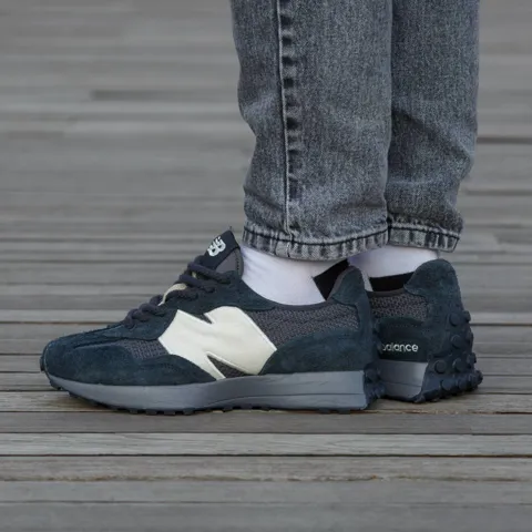 New Balance 327 Blue Grey White